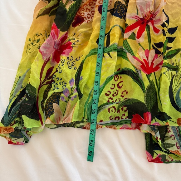 NWOT Farm Rio Amazonian Rainforest Ombré Maxi Dress - Picture 9 of 10